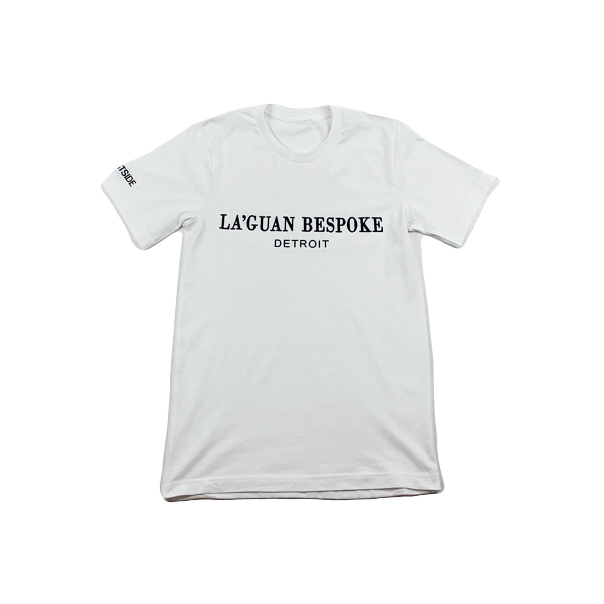 LA'GUAN BESPOKE DETROIT TEE - WHITE