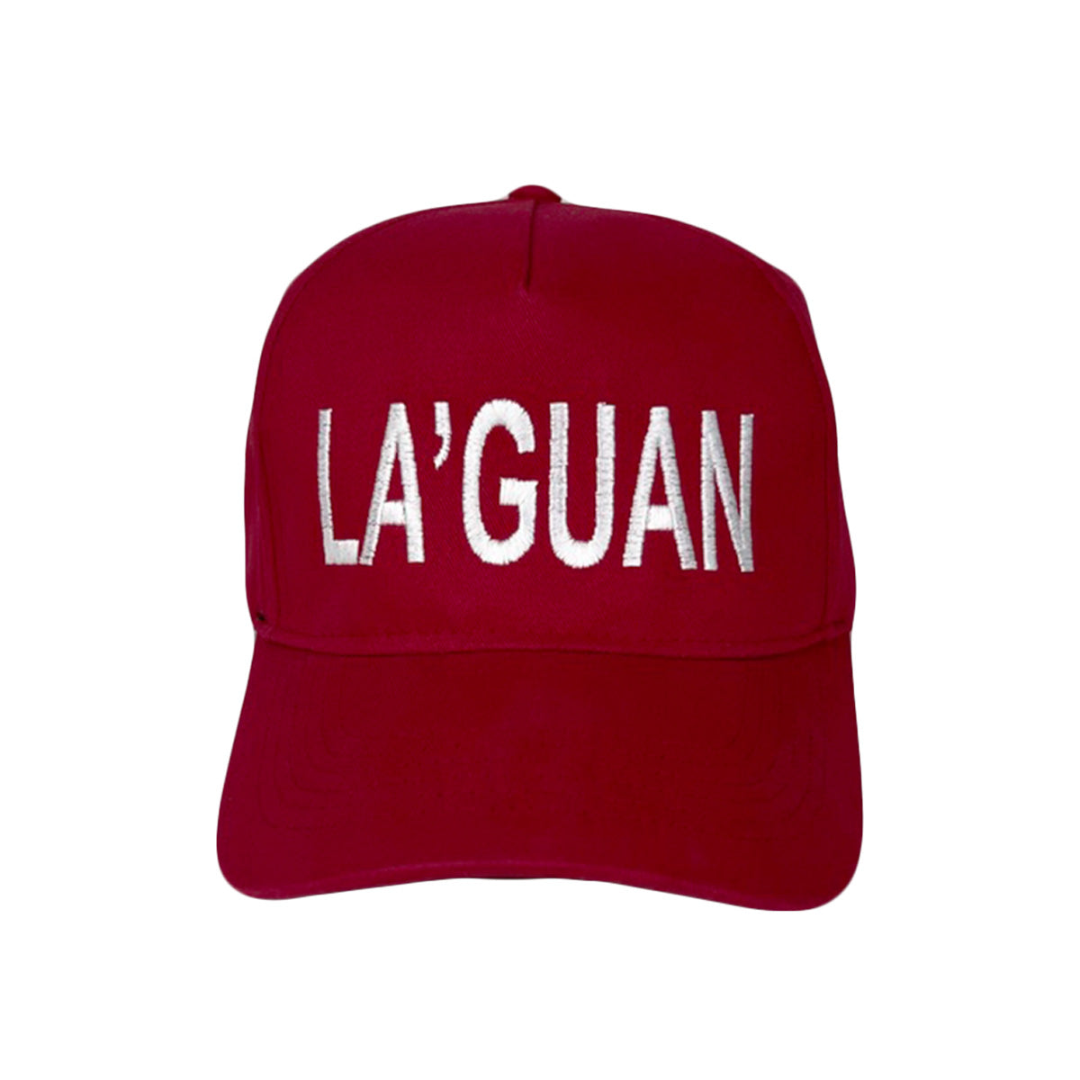 LA'GUAN WHITE LOGO HAT - RED