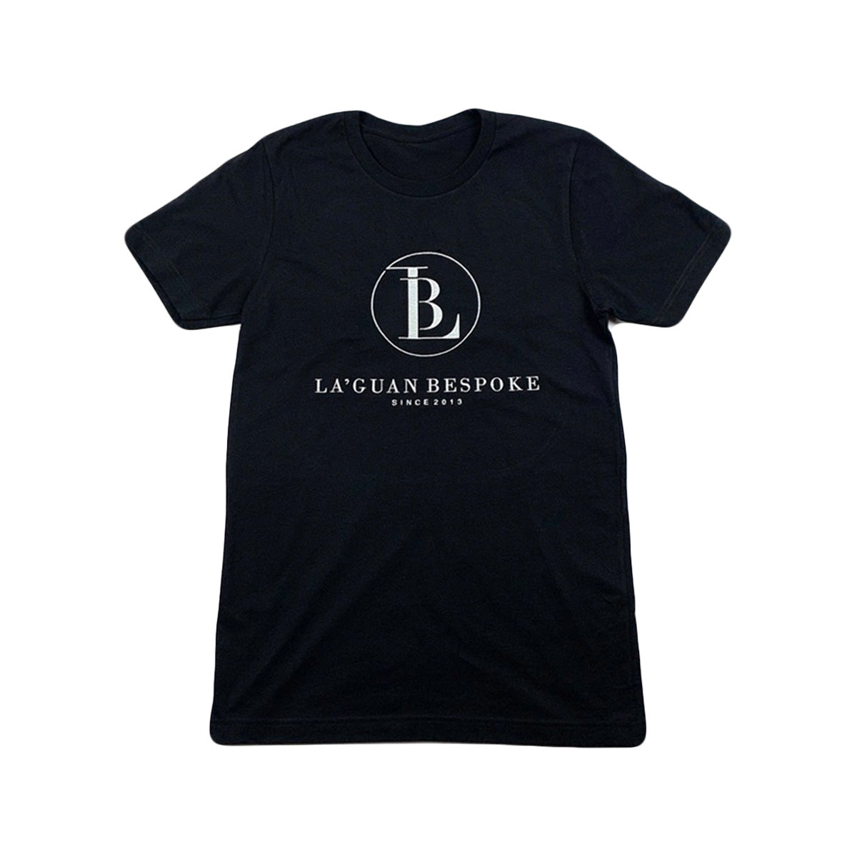 SIGNATURE LOGO EMBROIDERED TEE - BLACK