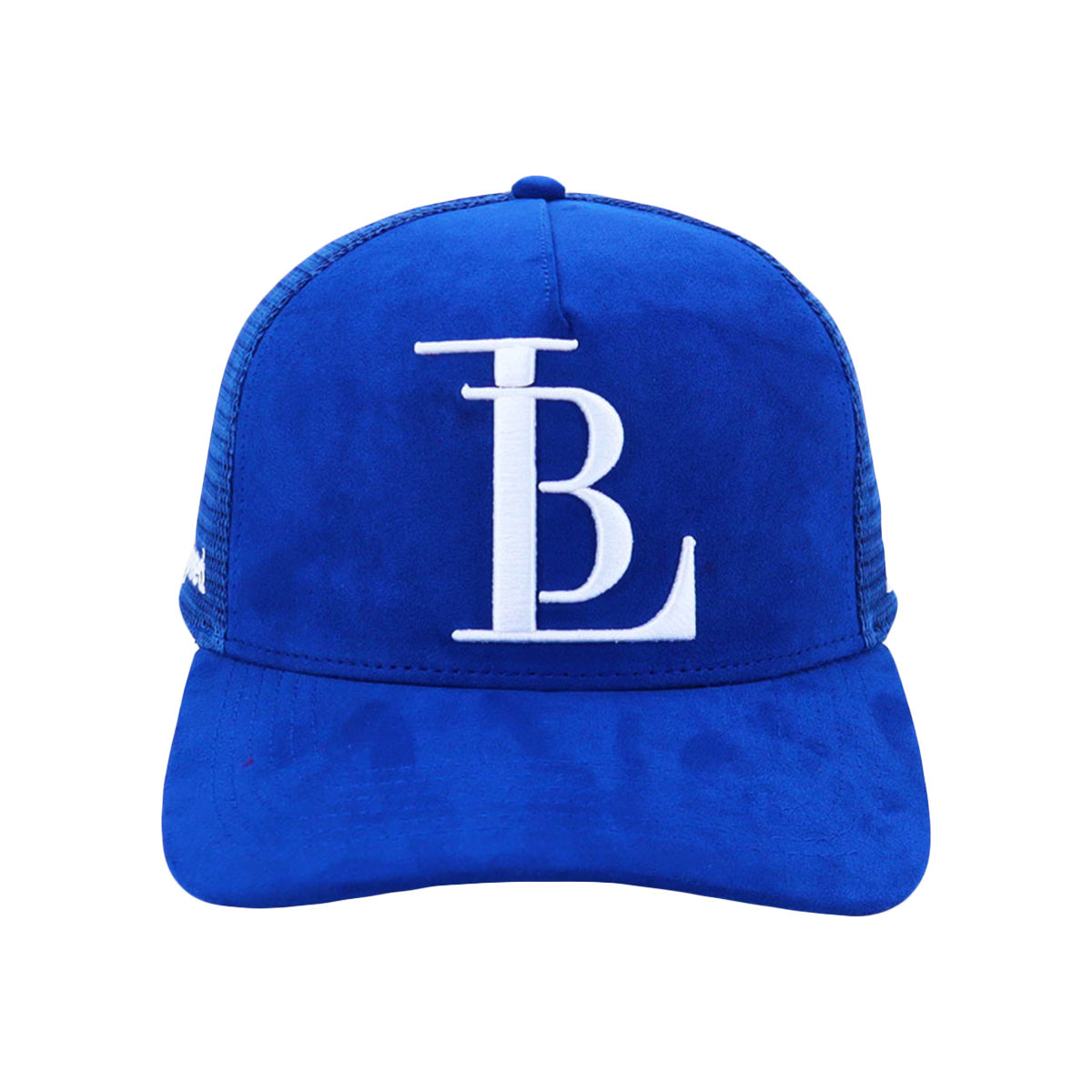 TRUCKER CAP - LB LOGO SUEDE NIPEY BLUE